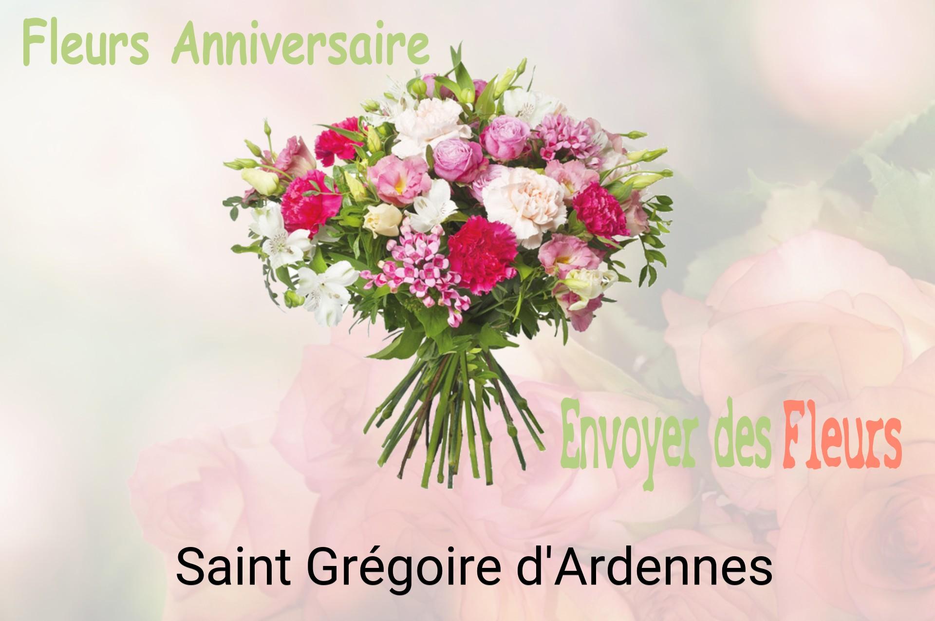 Bouquet de fleurs d’anniversaire livré à Saint-Grégoire-d'Ardennes