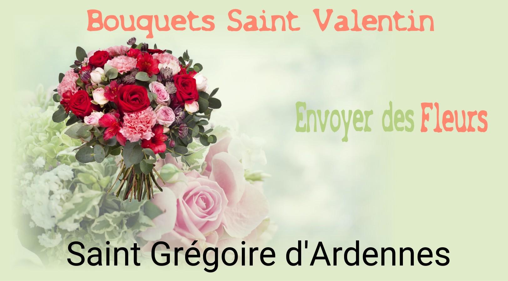 Roses de Saint-Valentin livrées à Saint-Grégoire-d'Ardennes